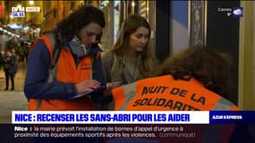 Nice: un recensement des personnes sans-abri pour leur venir en aide