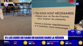 Île-de-France: les dons de sang en baisse dans la région