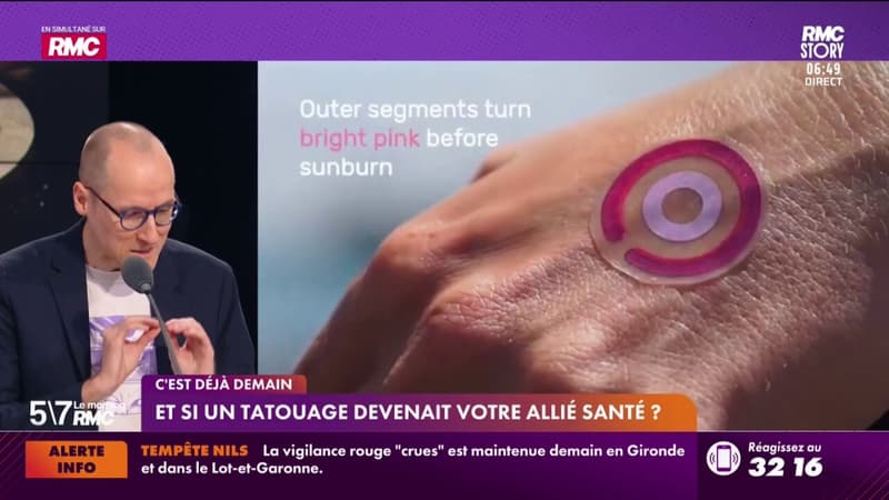 C'est déjà demain - Et si un tatouage devenait votre allié santé ?