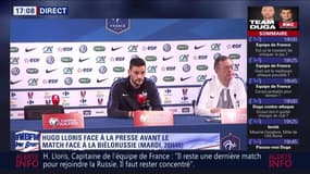 H. Lloris :  "Ne pas mettre toute la responsabilité sur les épaules" de Mbappé