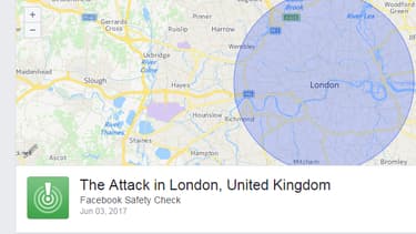 Le Safety Check de Facebook.