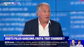 Jouets filles-garçons: le porte-parole de JouéClub Franck Mathais explique c eque la charte signée par le gouvernement va changer