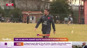 Top 14: Melvyn Jaminet quitte Toulouse et rejoint Toulon