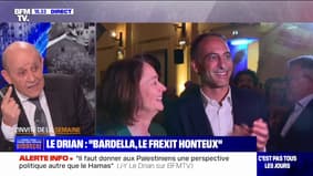 Élections européennes: "Les planqués sont sur la liste de Raphaël Glucksmann", affirme Jean-Yves Le Drian