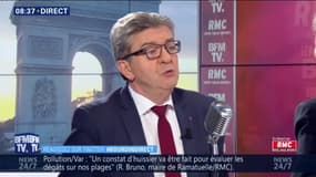 Jean-Luc Mélenchon souhaite gagner les européennes et en faire un référendum contre Macron