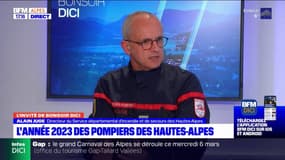 Le directeur des pompiers des Hautes-Alpes dresse le bilan de l'année 2023