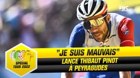 Tour de France : "Je suis mauvais, je n'apporte rien à l'équipe" lache Pinot