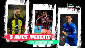 Benzema, Tavares, Greenwood... Les 5 infos mercato du 24 janvier à la mi-journée