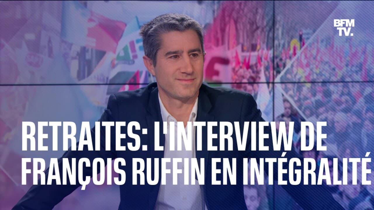 Retraites l'interview de François Ruffin sur BFMTV en intégralité