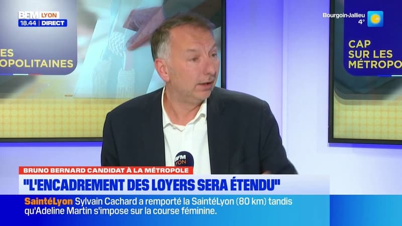 Logement : Bruno Bernard veut étendre l'encadrement des loyers et créer un bail solidaire