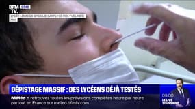 Dépistage massif: certains lycées testent déjà leurs élèves