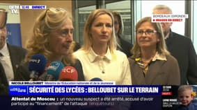 Professeurs menacés: "Les enseignants ne sont pas seuls" assure Nicole Belloubet, ministre de l'Éducation