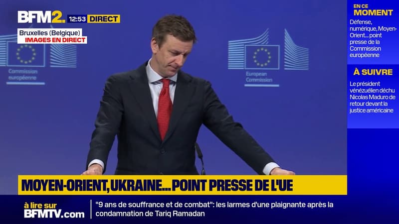 Accords commerciaux : "Nous allons garder le rythme", assure la Commission européenne