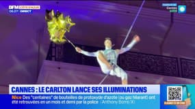 Cannes : le Carlton lance ses illuminations de Noël