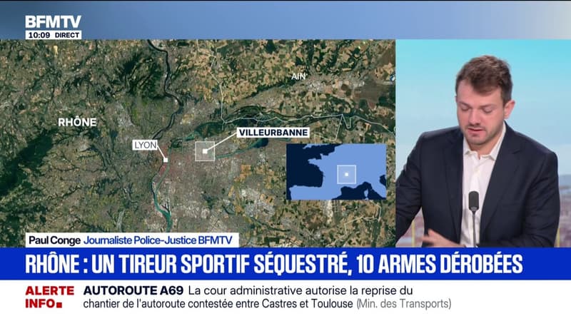 Villeurbanne: un tireur sportif victime d'un cambriolage, dix armes dérobées
