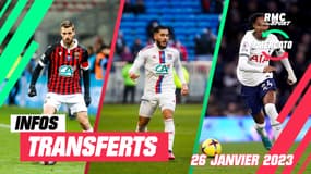 Cherki, Dieng, Schneiderlin ...  Les 5 infos mercato du 26 janvier à la mi-journée