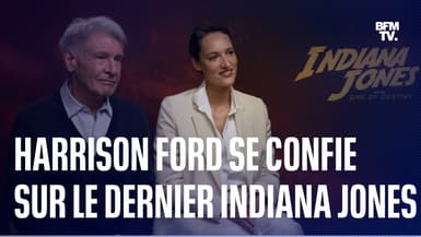 Harrison Ford se confie sur le dernier Indiana Jones au micro de BFMTV
