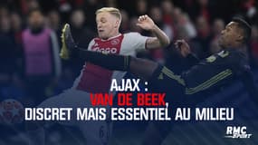 Ajax : Van De Beek, discret mais essentiel au milieu des Néerlandais