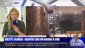 Gilets jaunes: quatre CRS présentés à un juge dans l'affaire des violences dans un Burger King