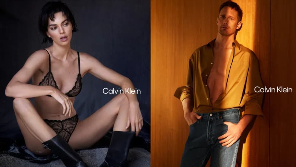 Kendall Jenner dans la nouvelle campagne Calvin Klein automne 2024