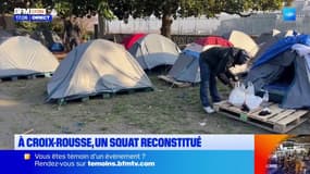 Lyon: une centaine de migrants réinstallée dans un squat à La Croix-Rousse