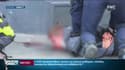 Enquête ouverte sur un policier frappant un homme par terre: ce que l'on voit sur la vidéo