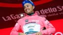 Coup double pour Gianluca Brambilla (Etixx QuickStep), vainqueur de la 8e étape et nouveau maillot rose du Tour d'Italie.
