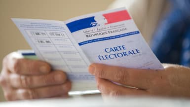 Une carte électoral (photo d'illustration)