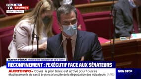 Olivier Véran face aux sénateurs: "La seconde vague frappe l'Europe et elle frappe indistinctement l'ensemble des pays qui nous entourent"