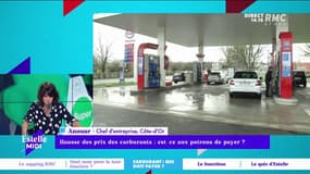 Hausse des prix des carburants : est-ce aux patrons de payer ? "J'ai l’impression qu'on est la vache à lait de l'Etat !" selon Anouar, auditeur RMC et chef d’entreprise.