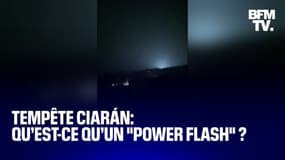Qu’est-ce qu’un "power flash", ce phénomène observé lors du passage de la tempête Ciarán? 