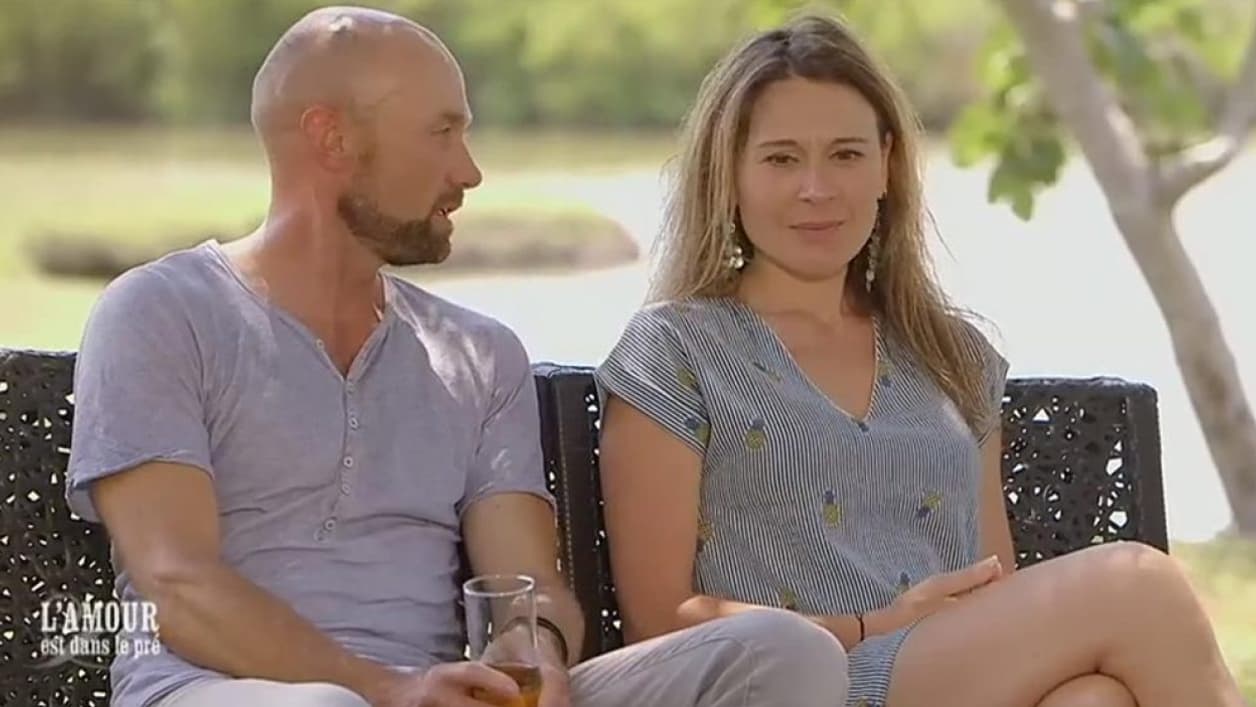Raphaël et Marie-Laure, candidats de la 12e saison de "l'Amour est dans le pré". 