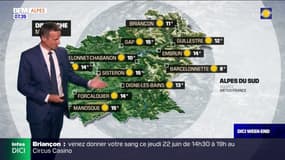 Météo Alpes du Sud: une belle matinée avant l'arrivée d'averses, 26°C à Briançon et 28°C à Manosque