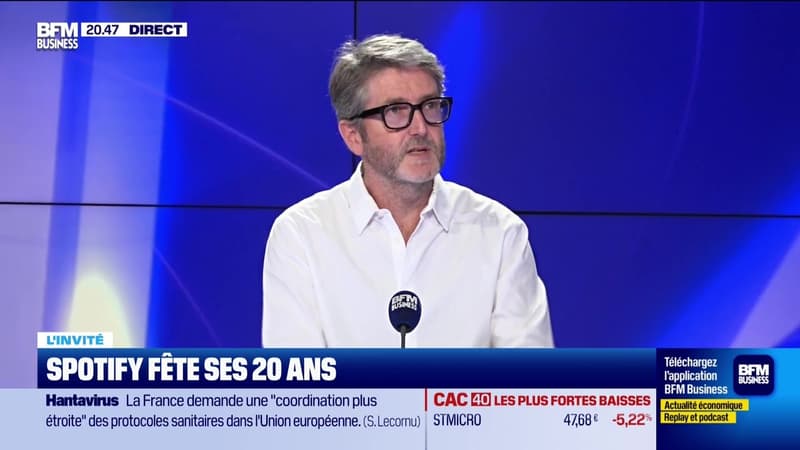 Antoine Monin (Spotify et Benelux) : Spotify fête ses 20 ans - 12/05