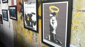 223 œuvres de Banksy exposées à la Grande Borne à Grigny

