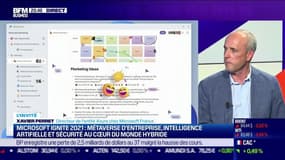Xavier Perret (Microsoft France) : Microsoft Ignite 2021, métaverse d'entreprise, intelligence artificielle et sécurité au cœur du monde hybride - 02/11