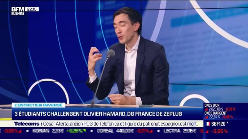 L'entretien inversé : trois étudiants challengent Olivier Hamard, directeur général France de ZePlug - 10/01