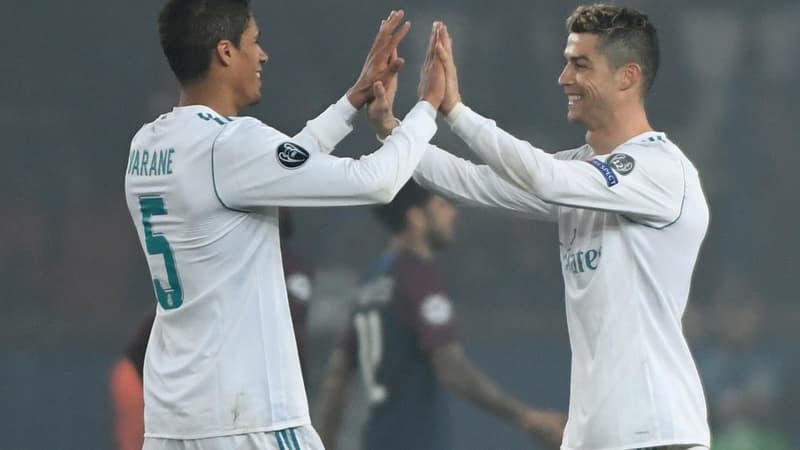 Varane et Ronaldo
