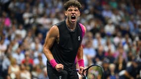 Ben Shelton à l'US Open, le 5 septembre 2023
