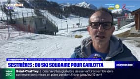 Sestrières: de jeunes Italiens découvrent le ski sur les pistes françaises, en hommage à une monitrice morte l'été dernier