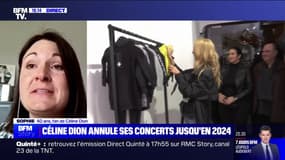 Annulation de la tournée de Céline Dion: "On s'y attendait tous, mais l'espoir était là", Sophie, fan de Céline Dion, devait assister à deux concerts de la chanteuse