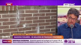 "20 millions de Français sont exposés au risque de maisons fissurées", alerte Sylvain Trottier, directeur de l'association Conséquences