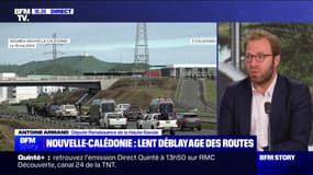 Antoine Armand (Renaissance): "Nous sommes en train de rétablir l'autorité et l'ordre de la République en Nouvelle-Calédonie"