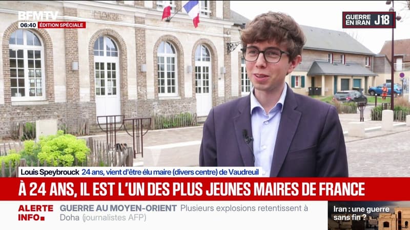 "J'ai confiance entièrement": à 24 ans, il devient l'un des plus jeunes maires de France