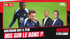 France-Espagne : Dugarry mettrait Griezmann sur le banc, Rothen pas d'accord