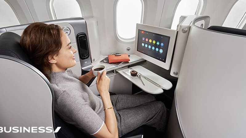 La classe Affaires de Air France La classe Affaires de Air France