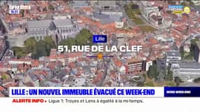 Lille: un nouvel immeuble évacué vendredi soir