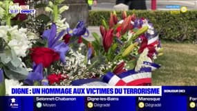 Digne-les-Bains: un hommage aux victimes du terrorisme