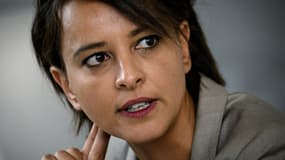 L'ex-ministre socialiste de l'Education nationale Najat Vallaud-Belkacem, le 1er juin 2021 à Lyon