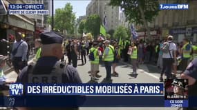 Quelques irréductibles gilets jaunes se mobilisent à Paris